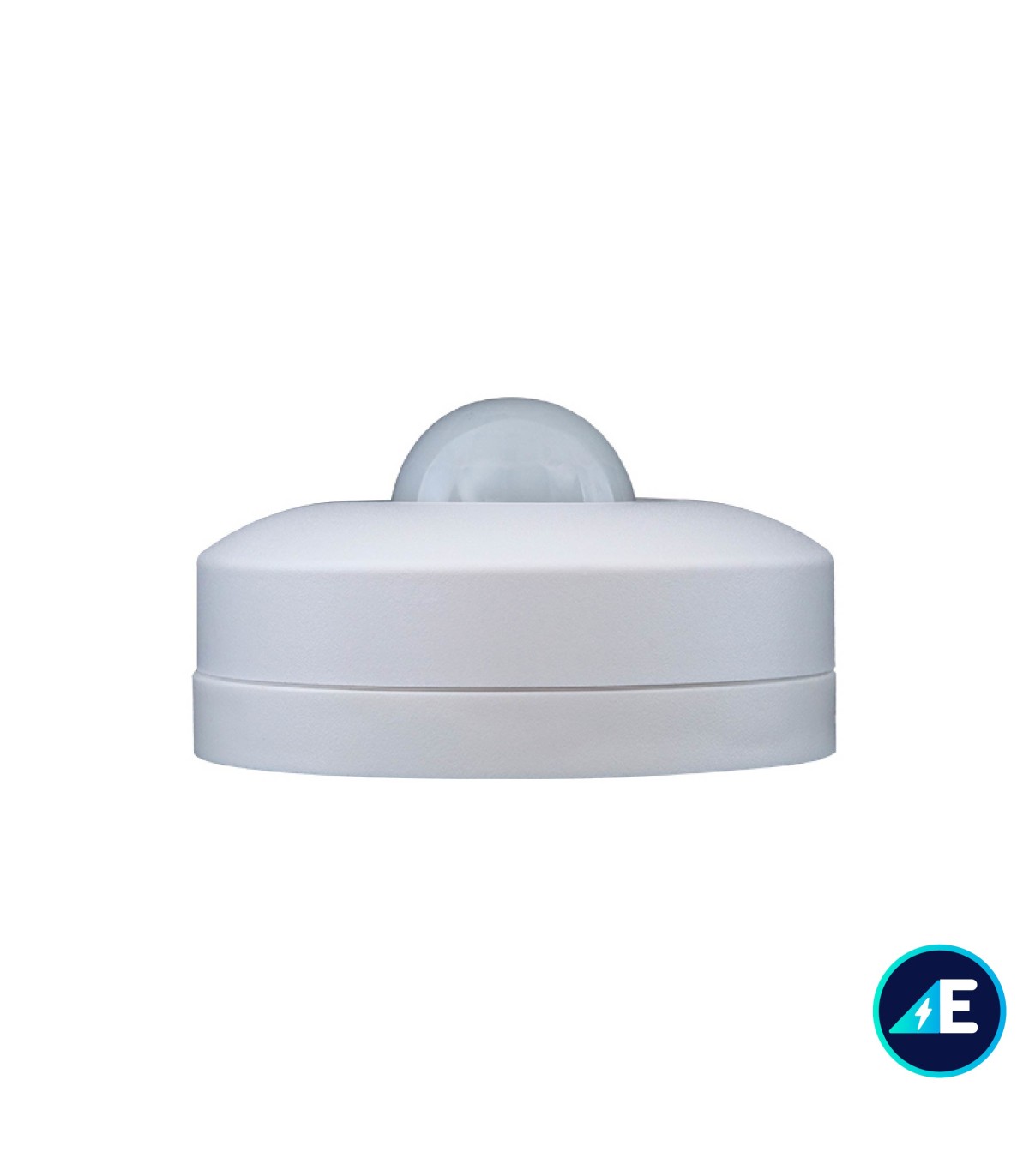 Detector de presencia de infrarrojos de 360 grados blanco de superficie para techo